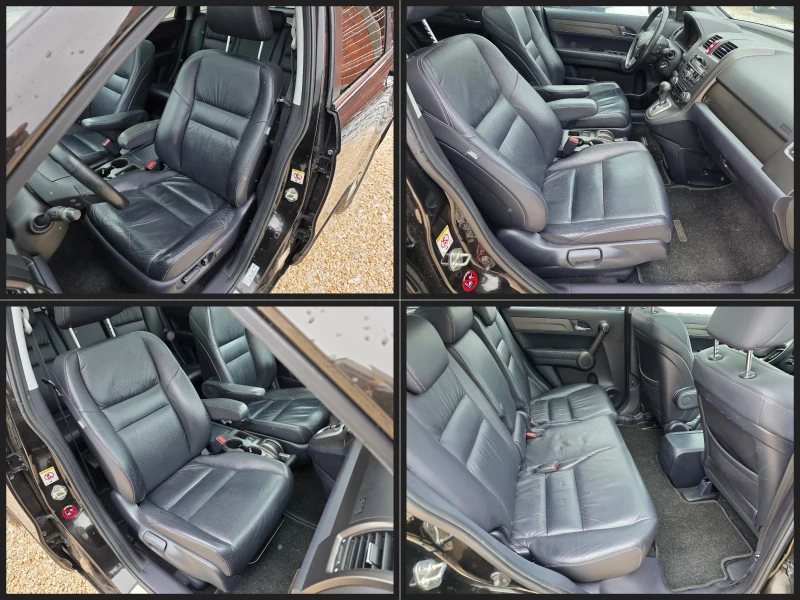 Honda Cr-v С-История Кожа Парктроник Теглич Ксенон, снимка 11 - Автомобили и джипове - 53435908