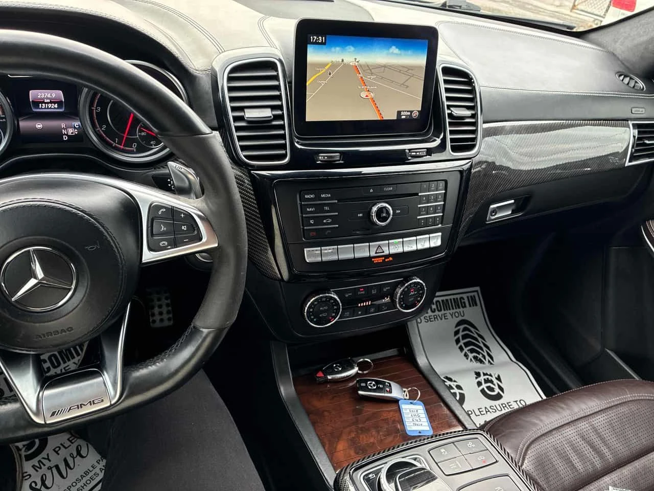 Mercedes-Benz GLS 63 AMG * 2 КЛЮЧА* 360 КАМЕРА* ПОДГРЕВИ* ОБДУХВАНЕ* , снимка 11 - Автомобили и джипове - 54166442