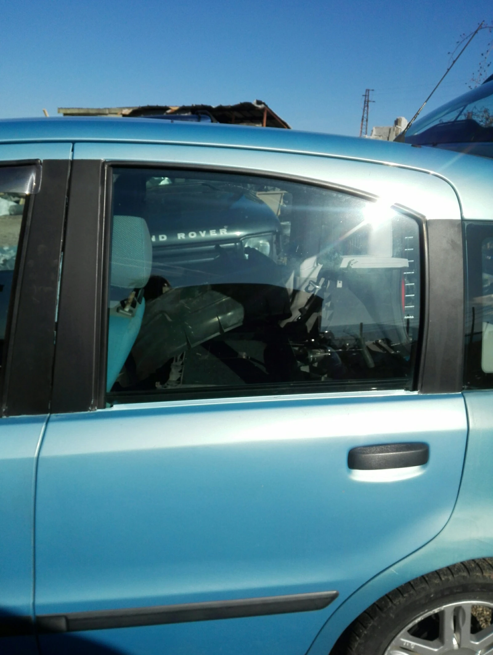 Стъкло задно ляво Фиат Панда