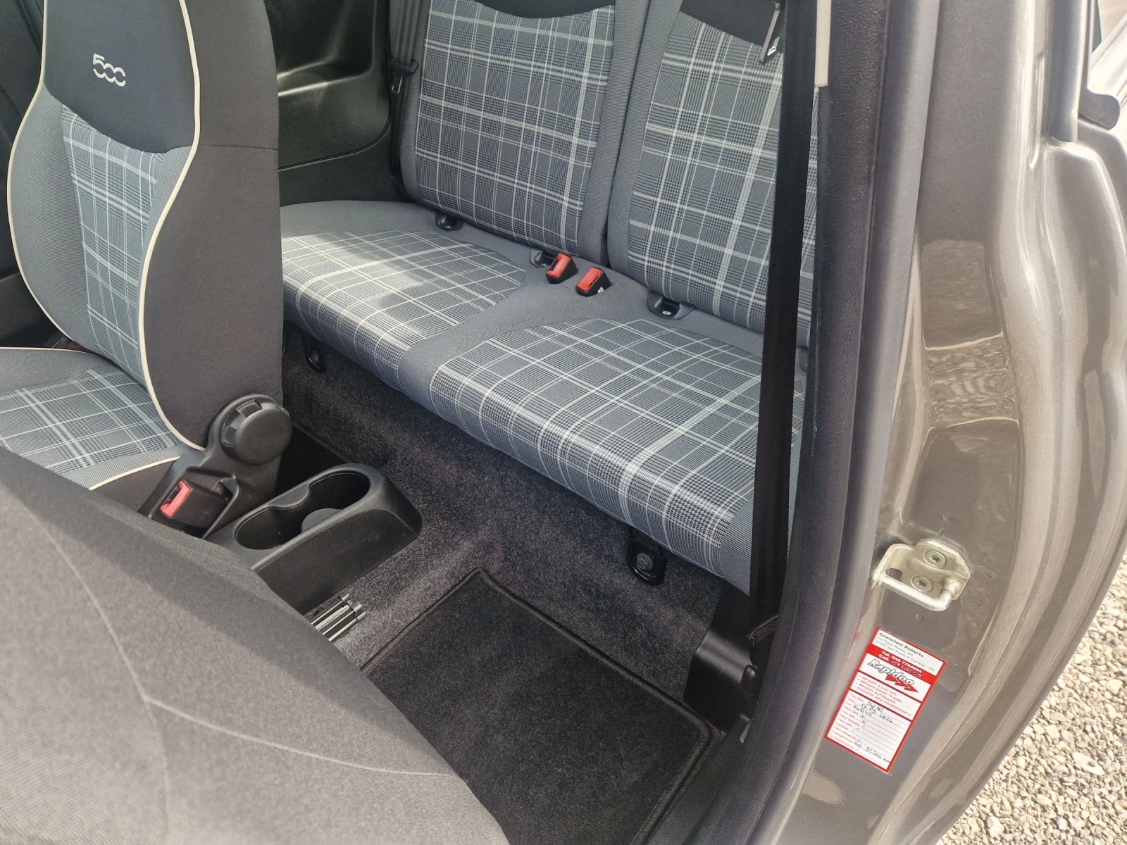 Fiat 500 1.2i 70HP.EVRO 6 ITALIA, снимка 13 - Автомобили и джипове - 53825114