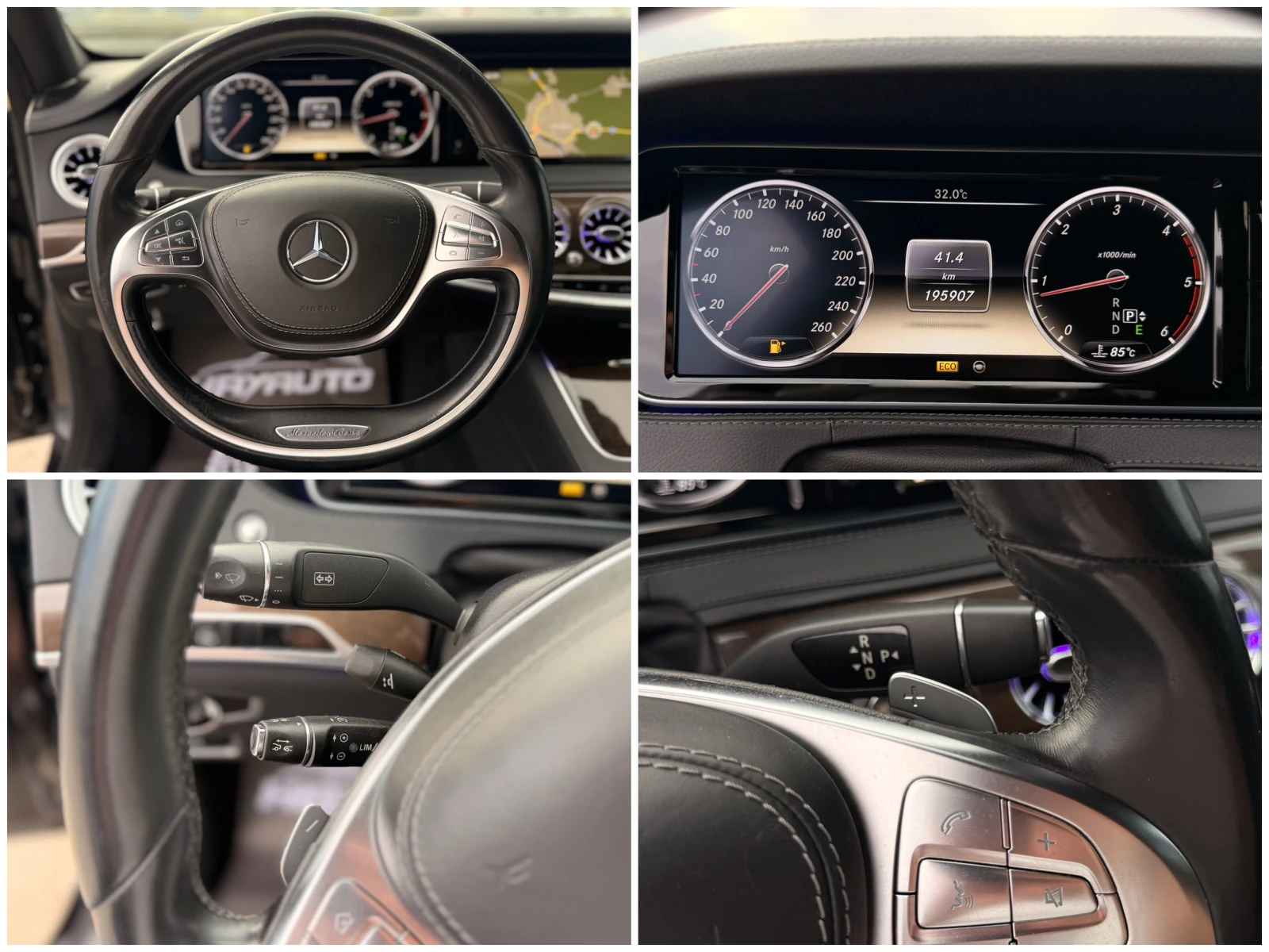 Mercedes-Benz S 350 BlueTEC= Long= 63 AMG= Facelift= Distronic= Keyles, снимка 15 - Автомобили и джипове - 55137932