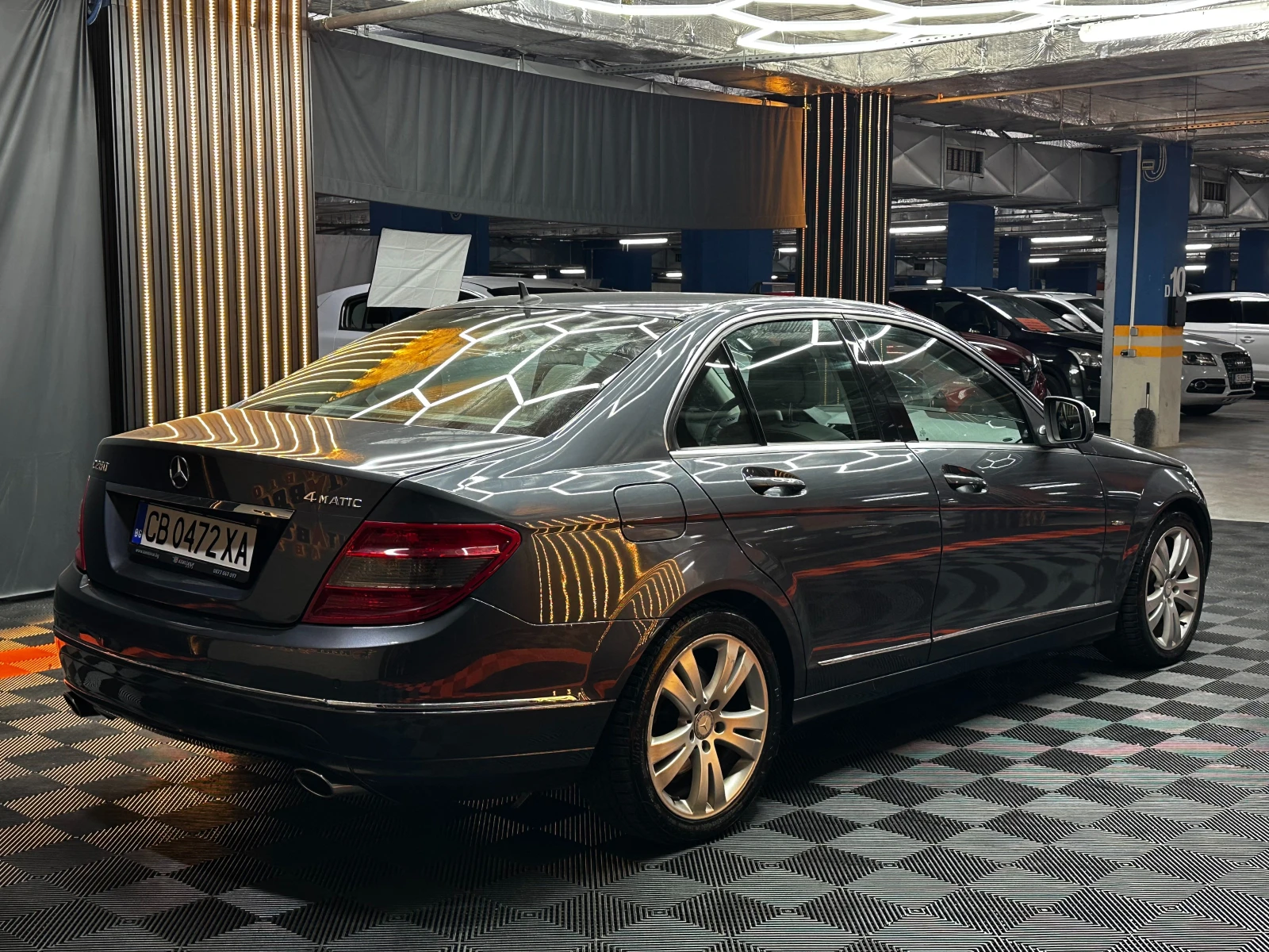 Mercedes-Benz C 280 3.0i 231 к.с./Газ/бензин/4matic/ГАРАНЦИЯ, снимка 3 - Автомобили и джипове - 55446923