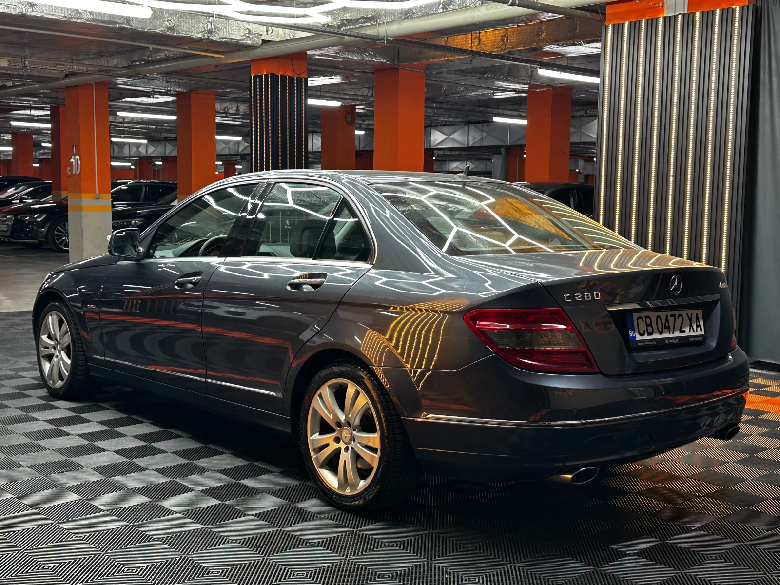 Mercedes-Benz C 280 3.0i 231 к.с./Газ/бензин/4matic/ГАРАНЦИЯ, снимка 4 - Автомобили и джипове - 55446923
