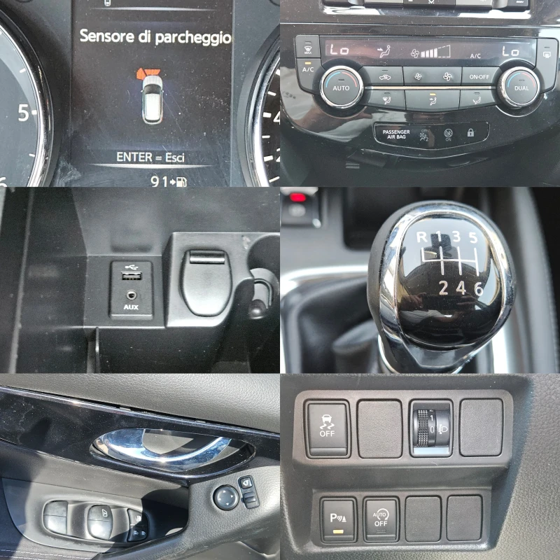 Nissan Qashqai 1.5dci/110k.c/6ск/LED/ACC/БЛУТУТ/EURO 5B/ТОП, снимка 14 - Автомобили и джипове - 50809925