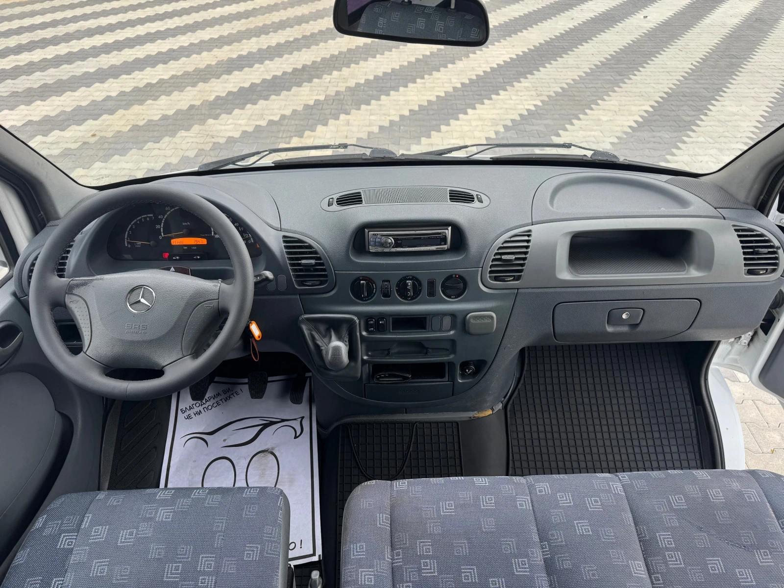 Mercedes-Benz Sprinter 413 CDI * Климатик* , снимка 9 - Бусове и автобуси - 54886195