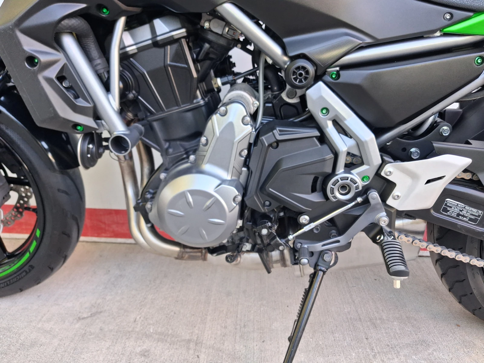 Kawasaki Z 650 A2 ABS, снимка 6 - Мотоциклети и мототехника - 55540193