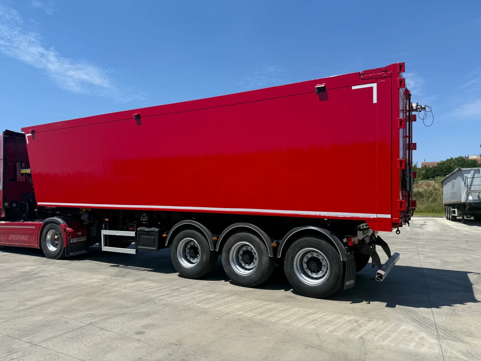 Полуремарке Wielton 55 м3, снимка 3 - Ремаркета - 54360480