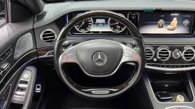 Mercedes-Benz S 350 LONG* КОЖА* ПОДГРЕВ* ОБДУХВ* BURM* PANO* 360* TV* , снимка 13