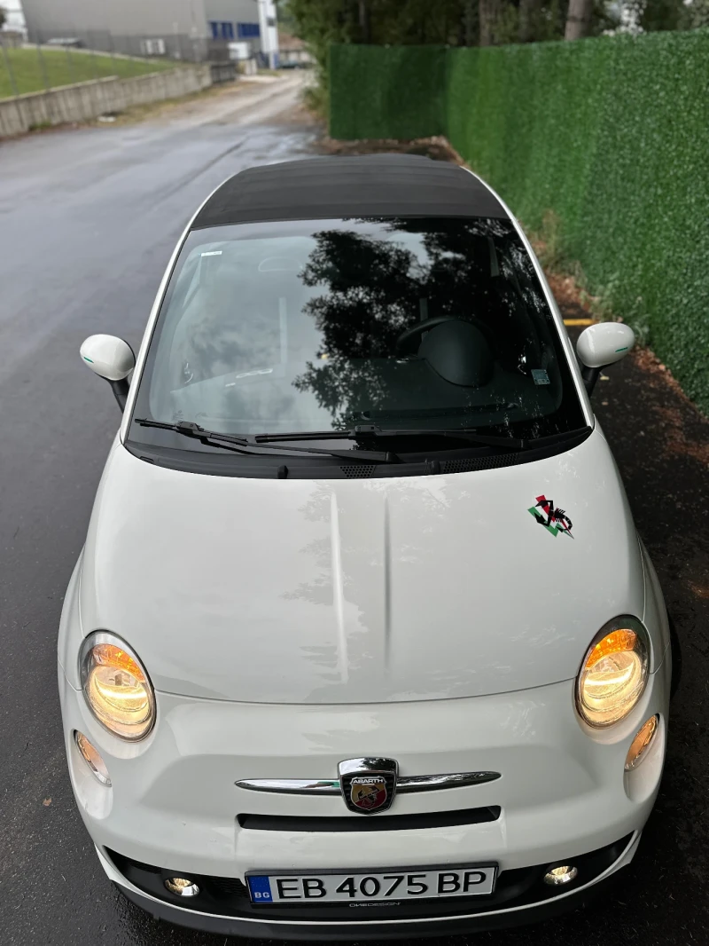 Fiat 500 Abarth Cabrio 1.4turbo, снимка 9 - Автомобили и джипове - 47611693