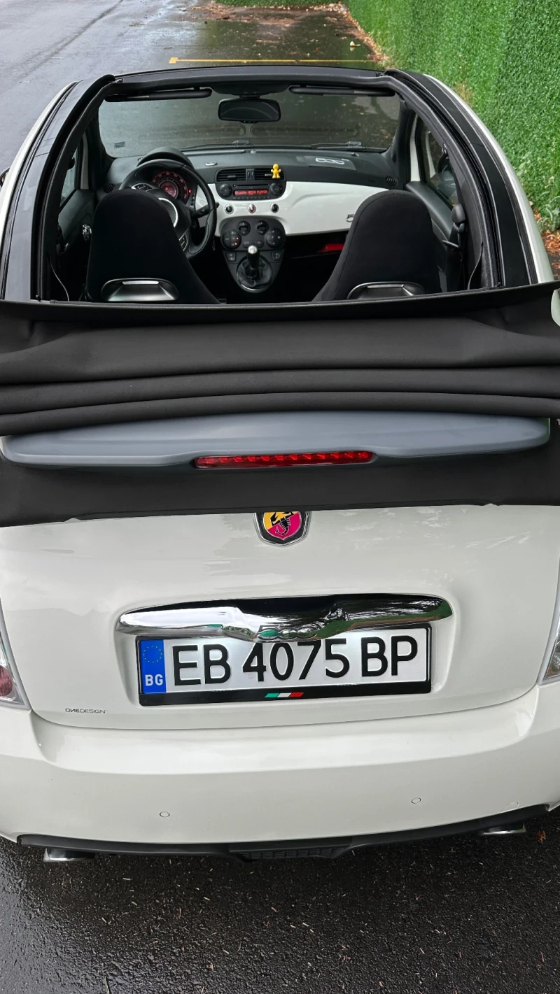 Fiat 500 Abarth Cabrio 1.4turbo, снимка 4 - Автомобили и джипове - 47611693