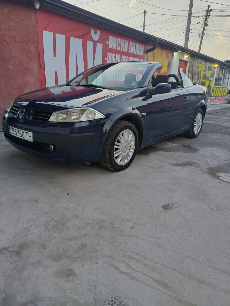 Renault Megane Kabrio 1.6 benzin 2006, снимка 1 - Автомобили и джипове - 46985367