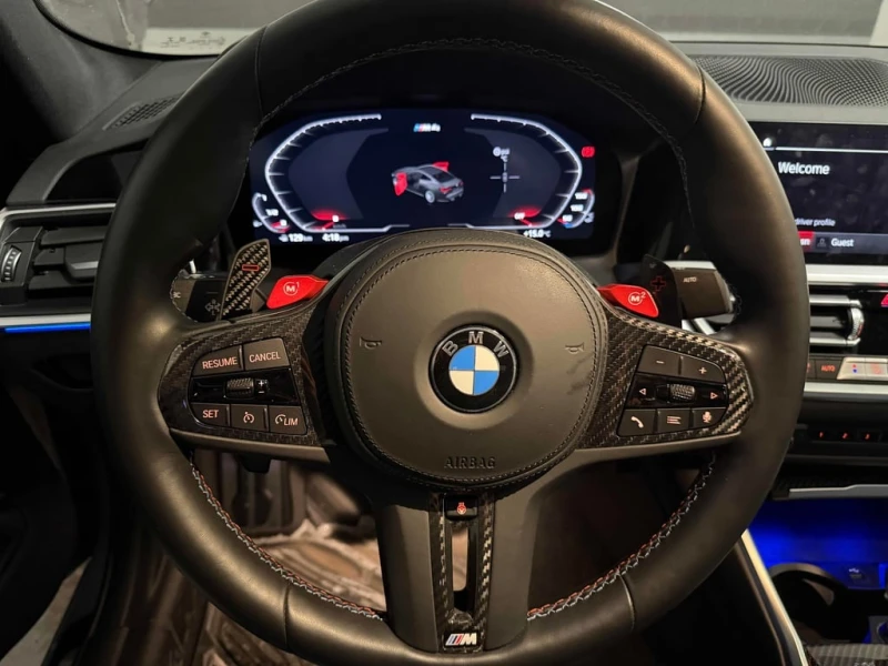 BMW M4 Competition M xDrive * CARFAX * ЛАЗЕРИ, снимка 11 - Автомобили и джипове - 53330944