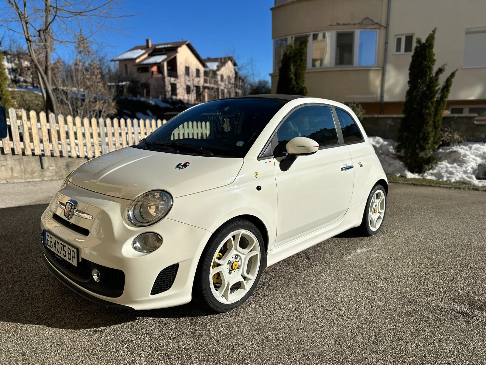 Fiat 500 Abarth Cabrio 1.4turbo, снимка 1