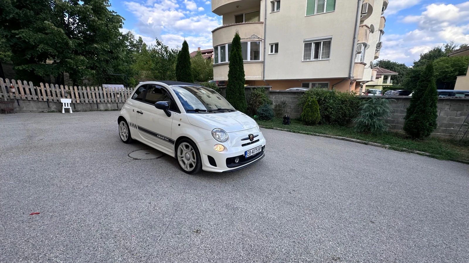 Fiat 500 Abarth Cabrio 1.4turbo, снимка 2 - Автомобили и джипове - 52632554