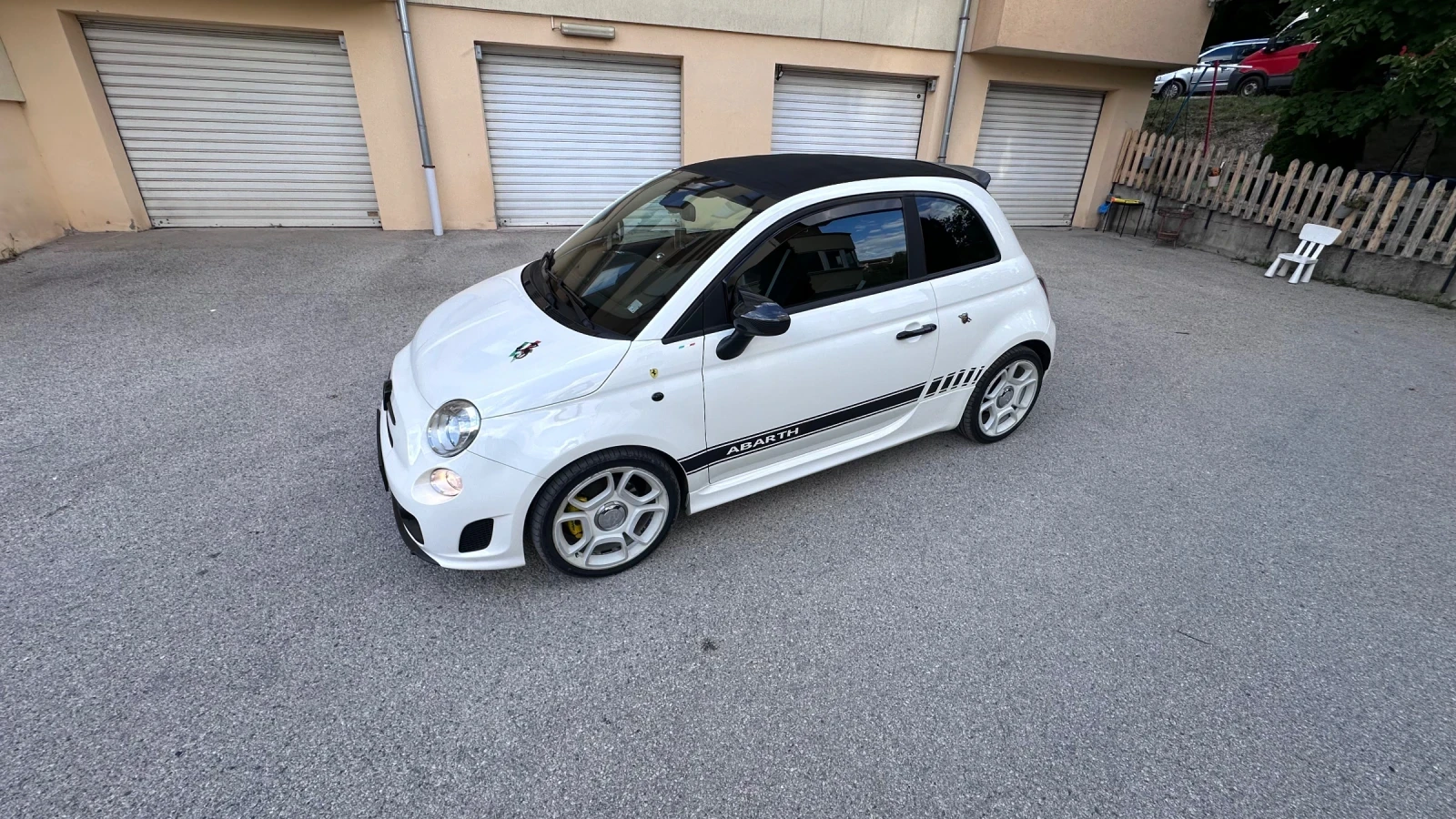 Fiat 500 Abarth Cabrio 1.4turbo, снимка 4 - Автомобили и джипове - 52632554