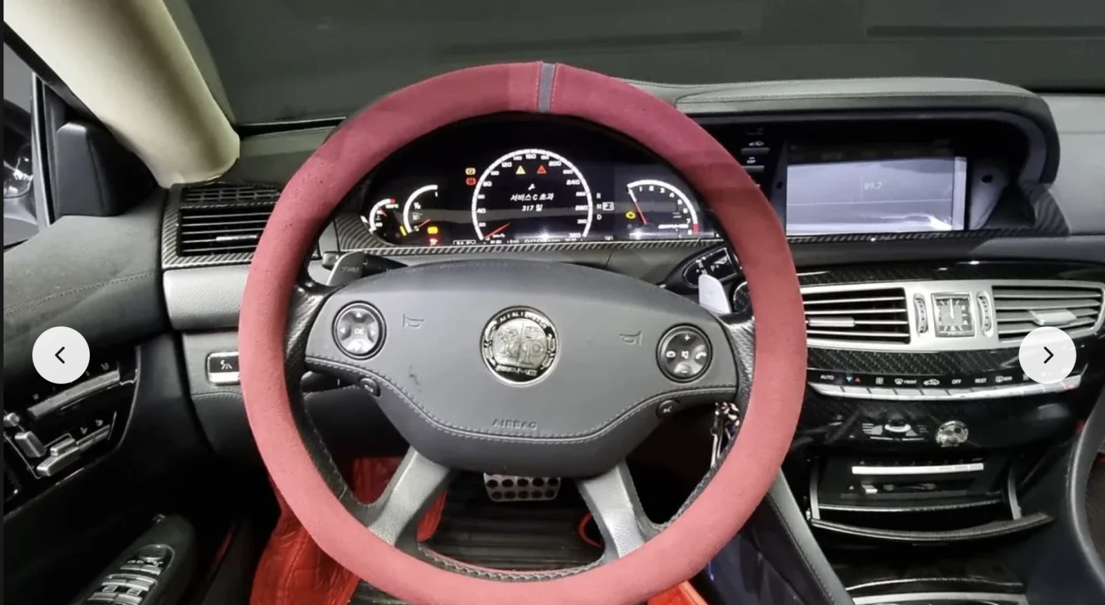 Mercedes-Benz CL 63 AMG HARMON* KARDON* ПОДГРЕВ* ОБДУХВАНЕ* CARBON* МАСАЖ* - изображение 9