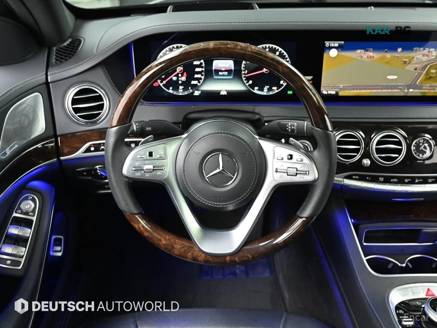 Mercedes-Benz S 560 LONG 4MATIC* 360* МОНИТОРИ* МАСАЖИ* HUD, снимка 11 - Автомобили и джипове - 55709568