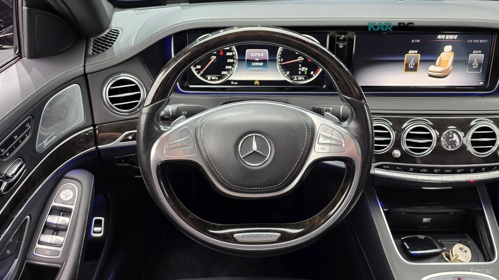 Mercedes-Benz S 350 LONG* КОЖА* ПОДГРЕВ* ОБДУХВ* BURM* PANO* 360* TV* , снимка 13 - Автомобили и джипове - 56025747