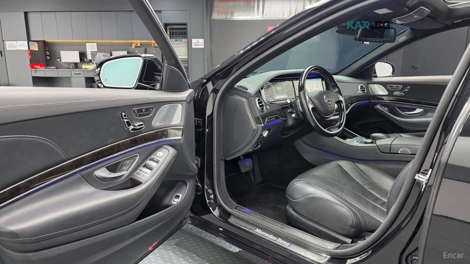 Mercedes-Benz S 350 LONG* КОЖА* ПОДГРЕВ* ОБДУХВ* BURM* PANO* 360* TV* , снимка 10 - Автомобили и джипове - 56025747