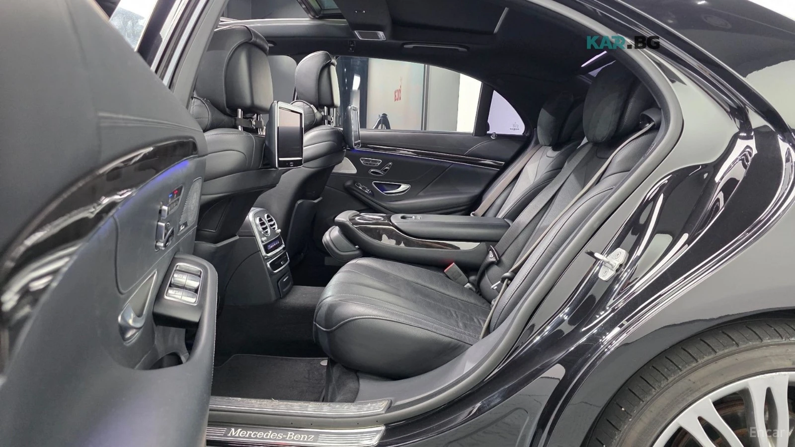 Mercedes-Benz S 350 LONG* КОЖА* ПОДГРЕВ* ОБДУХВ* BURM* PANO* 360* TV* , снимка 12 - Автомобили и джипове - 56025747