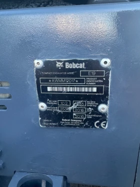 Багер Bobcat E19, снимка 9