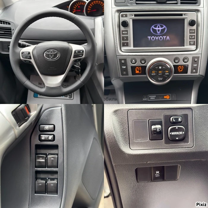 Toyota Verso  1.6 i 7места, снимка 16 - Автомобили и джипове - 53211182