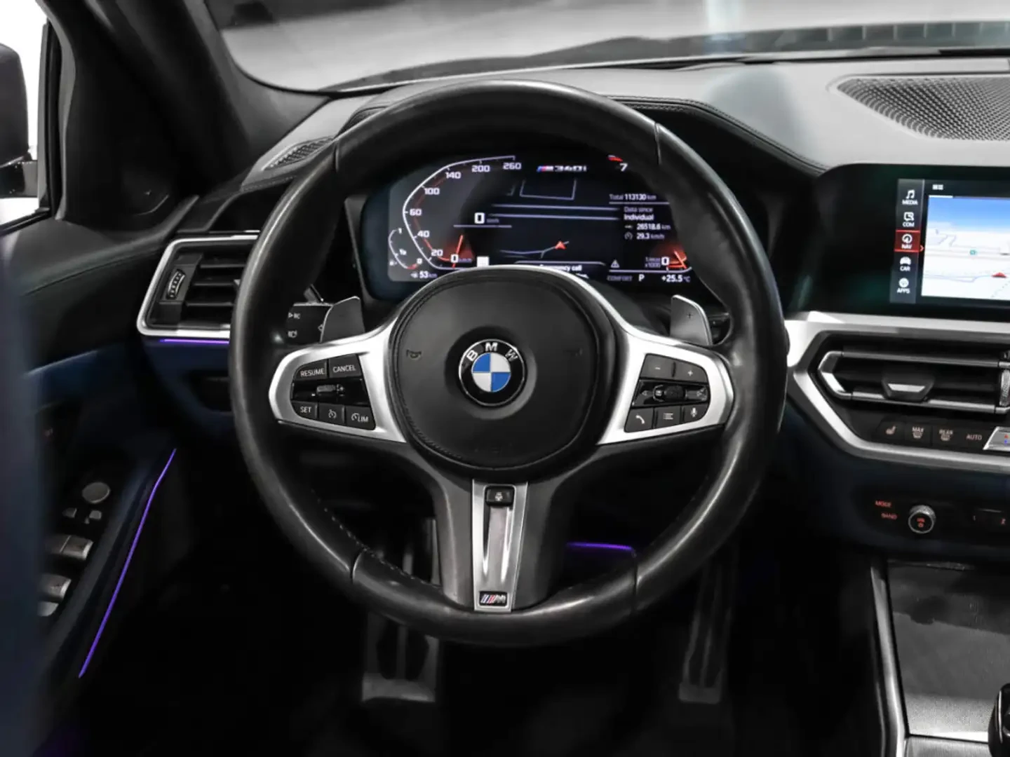 BMW 340 XDRIVE* HARMON* KARDON* ХЕДЪП* 360КАМЕРА* LANE* AS, снимка 11 - Автомобили и джипове - 55186726