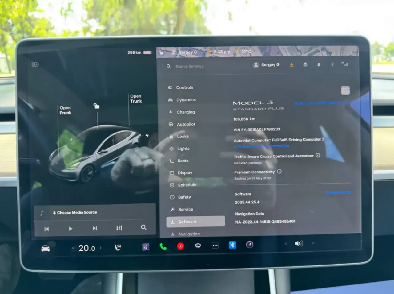 Tesla Model 3 Standard Range Plus/RWD/КРАЙНА ЦЕНА, снимка 15 - Автомобили и джипове - 56325372