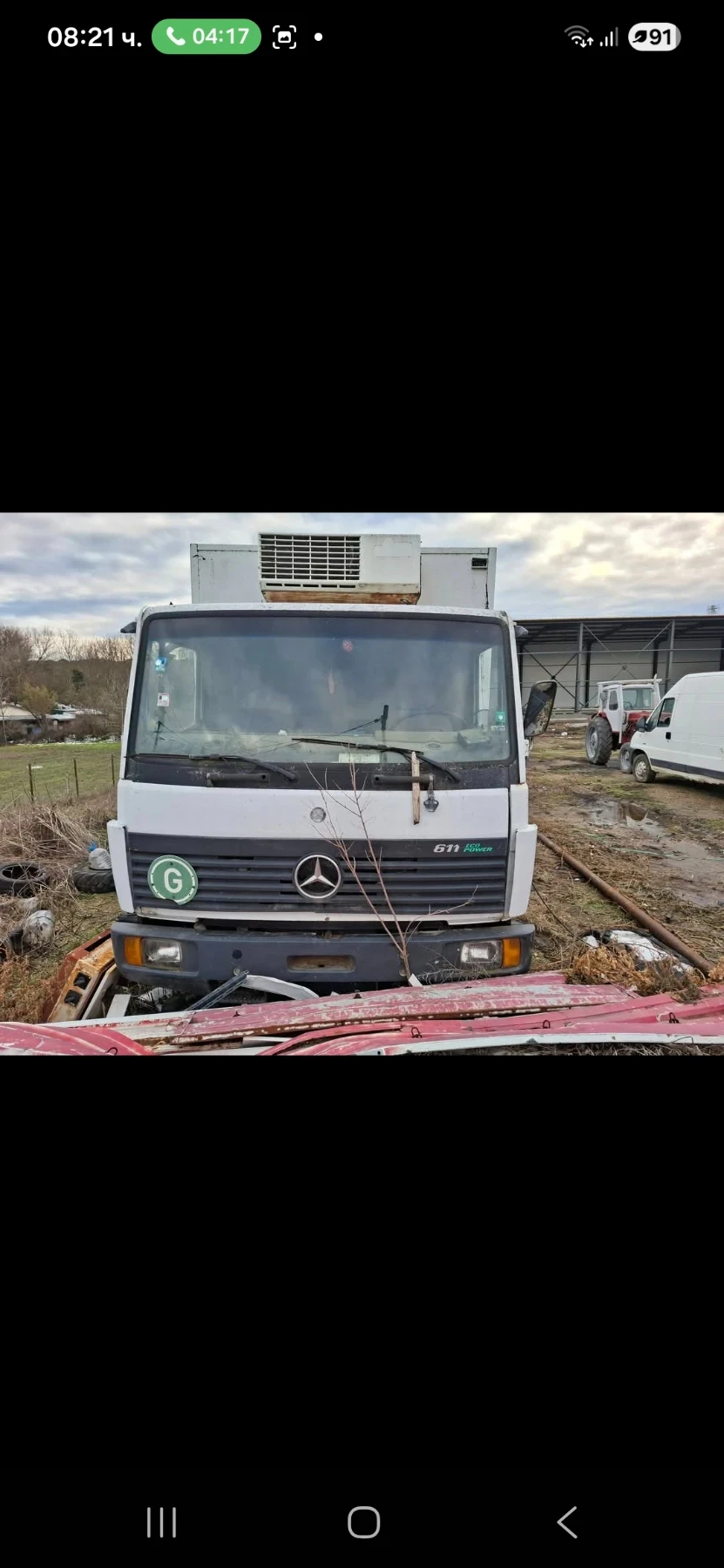 Mercedes-Benz 811 На шаси, снимка 7 - Камиони - 54646898
