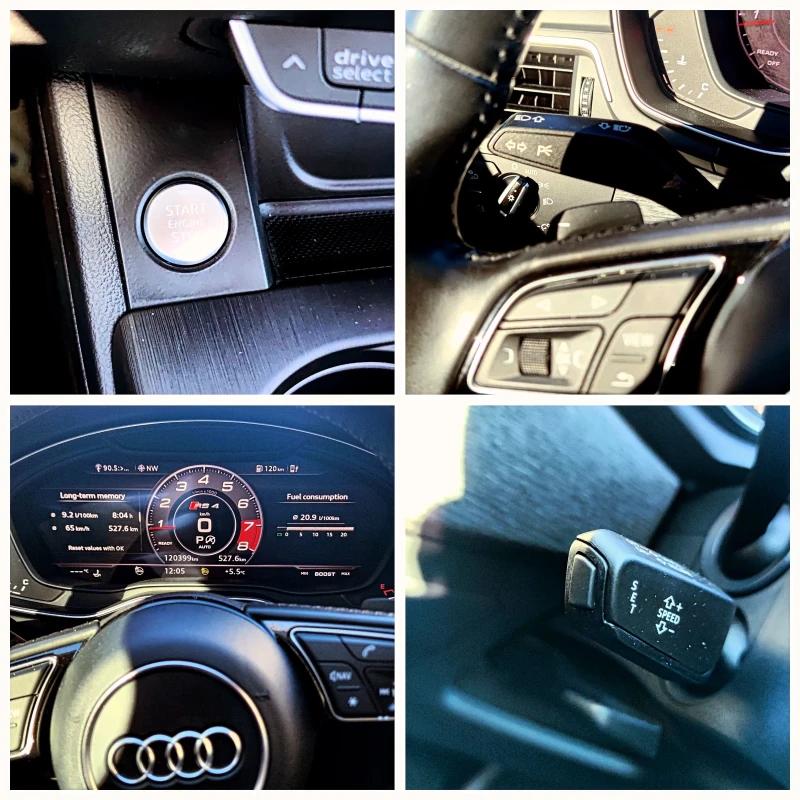 Audi A4 2.0 TFSI/quattro/premium/252 hp/120 хил./keyless, снимка 10 - Автомобили и джипове - 47866217