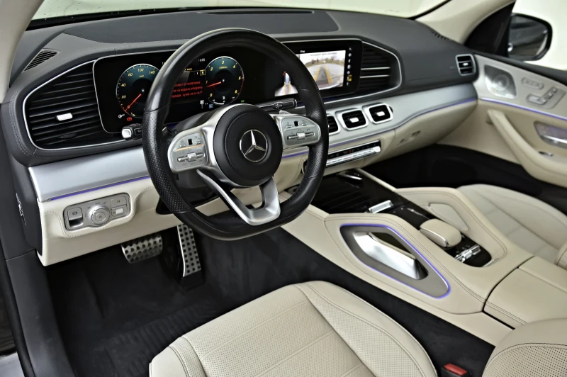 Mercedes-Benz GLS 400 D 4M 3xTV AMG Optik 360 4DBURMESTER PANO LOW-RANGE, снимка 8 - Автомобили и джипове - 52456910