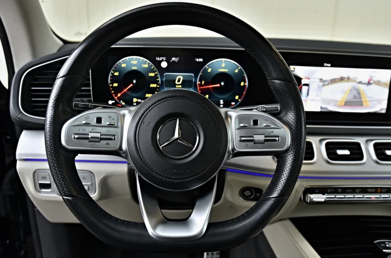 Mercedes-Benz GLS 400 D 4M 3xTV AMG Optik 360 4DBURMESTER PANO LOW-RANGE, снимка 10 - Автомобили и джипове - 52456910
