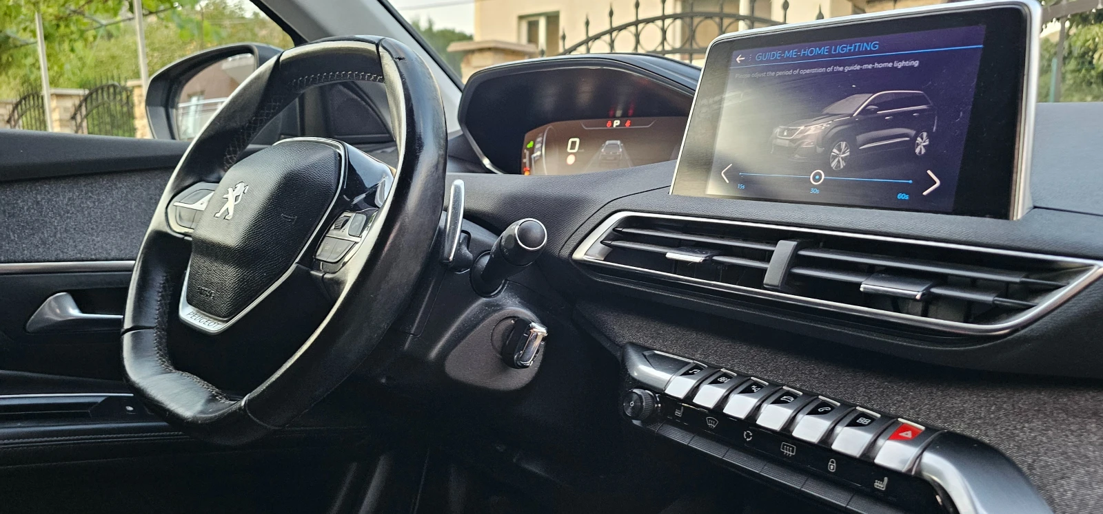 Peugeot 5008 1.6 E-THP/165pc AUTOMAT !!! БЕЗУПРЕЧЕН 7м/ПОДГРЕВИ - изображение 10