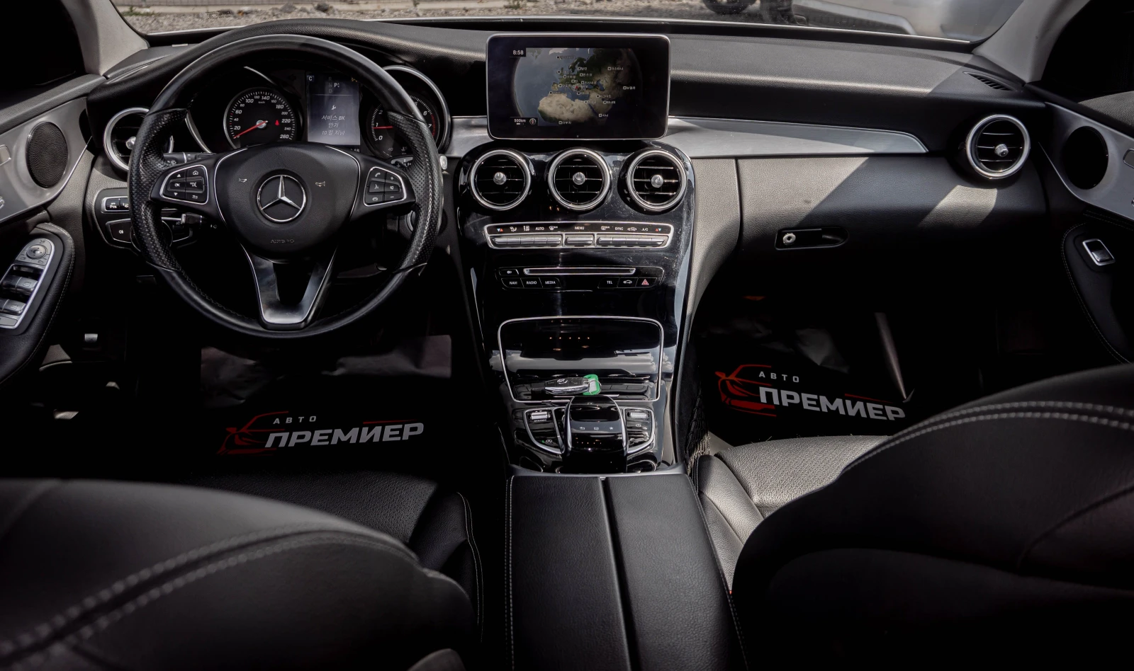 Mercedes-Benz C 200 КАТО НОВА-121, 615 КМ!, снимка 10 - Автомобили и джипове - 55692938