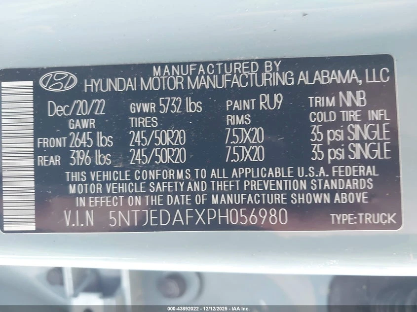 Hyundai Santa Cruz 2.5l Limited - изображение 9