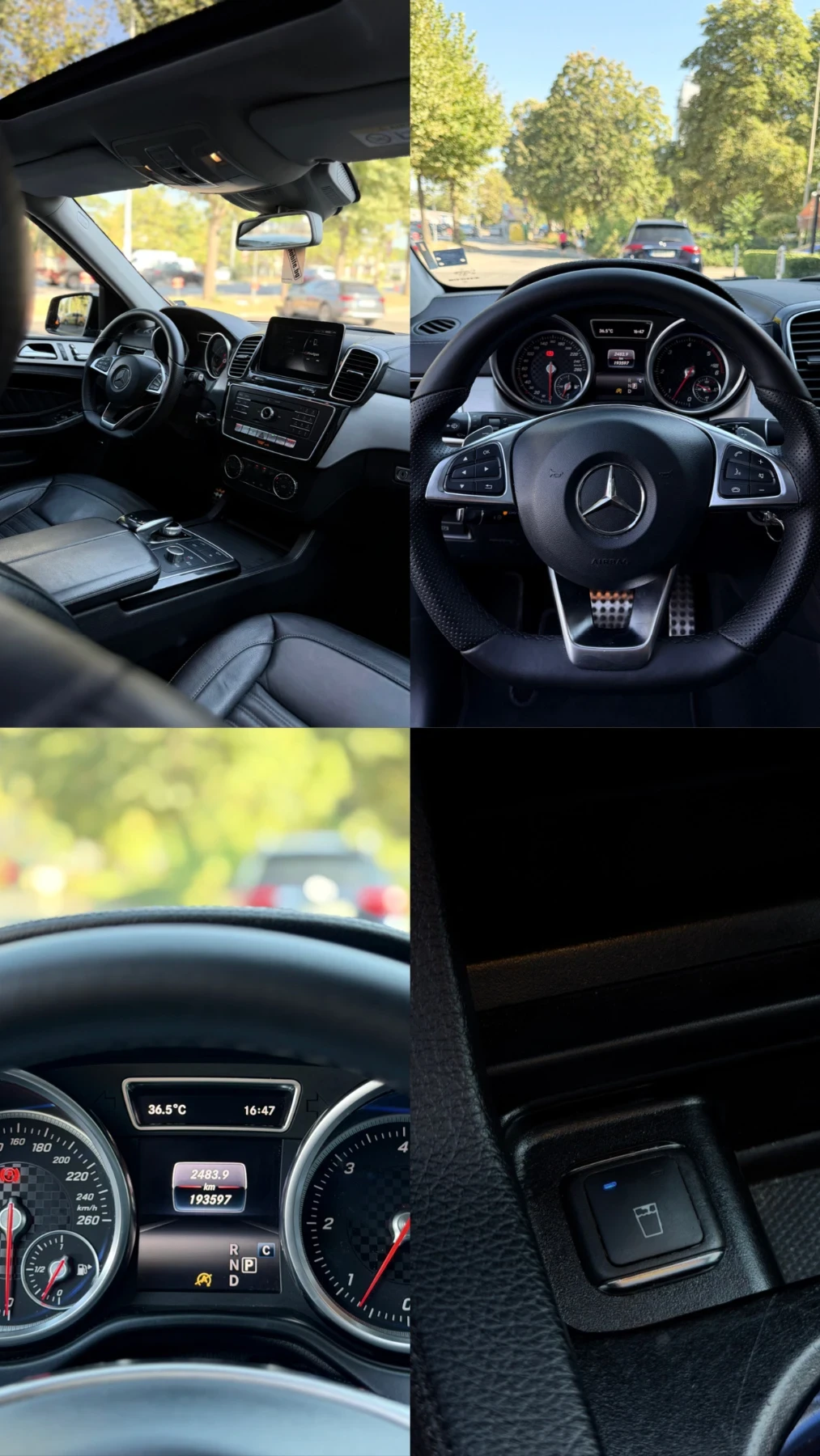 Mercedes-Benz GLE 350 FACELIFT / AMG LINE / ПАНОРАМА / 360 / 9G-TRON?C, снимка 13 - Автомобили и джипове - 55769970