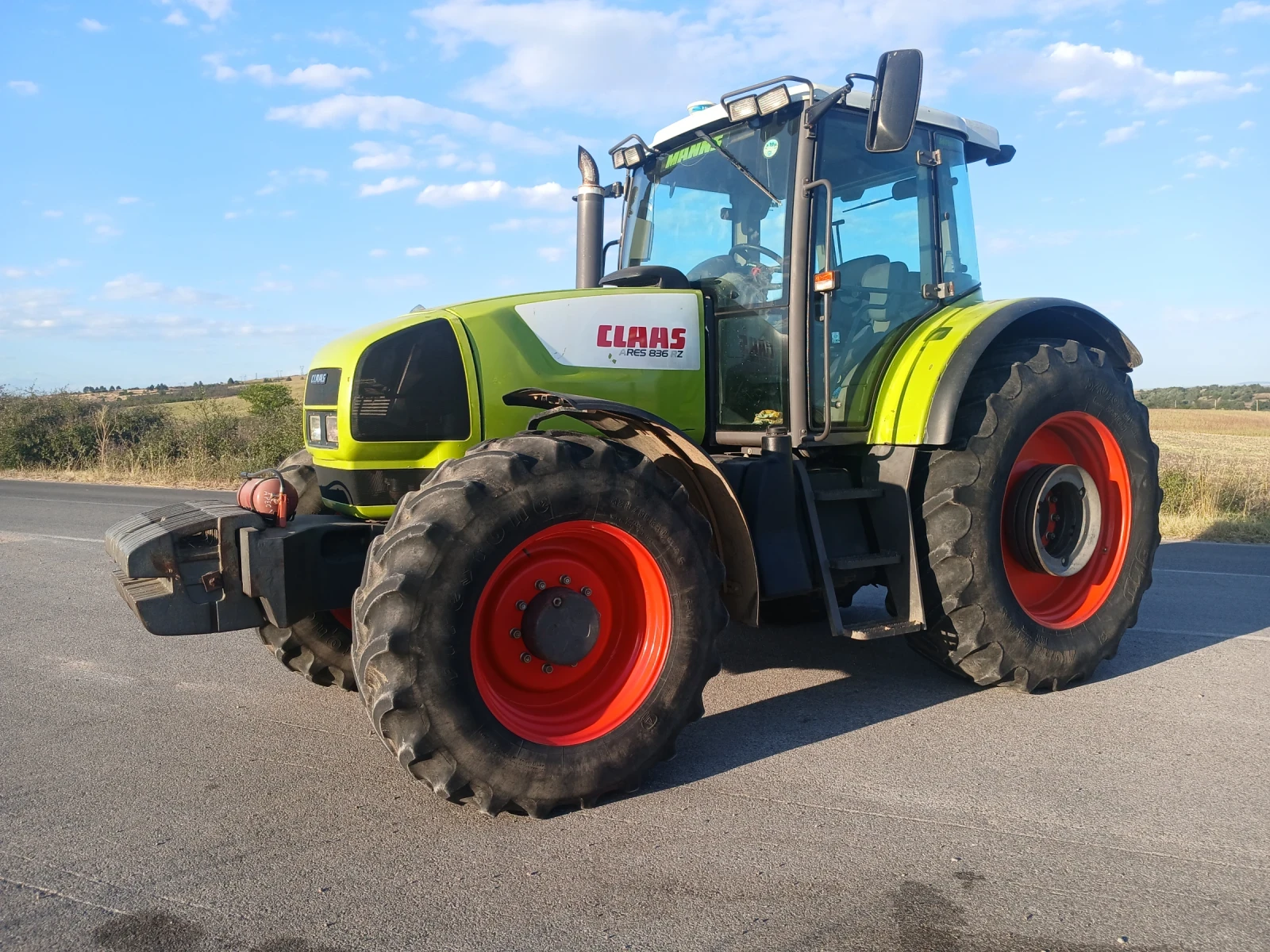 Трактор Claas Арес 836 с АВТОПИЛОТ