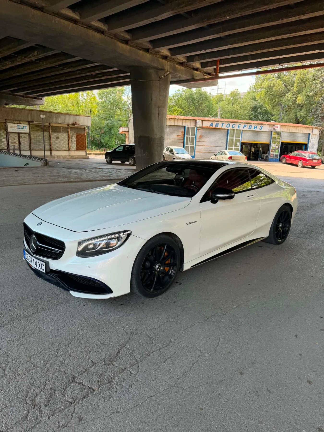 Mercedes-Benz S 63 AMG 5.5 Bi-Turbo, Ceramic, Lizing, снимка 6 - Автомобили и джипове - 55305589