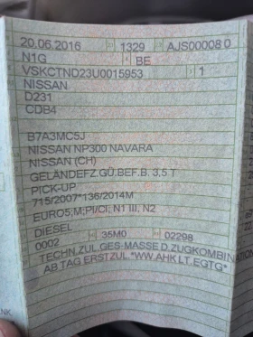 Nissan Navara - 18750 € / 36671.81 лв. - 37573048 7