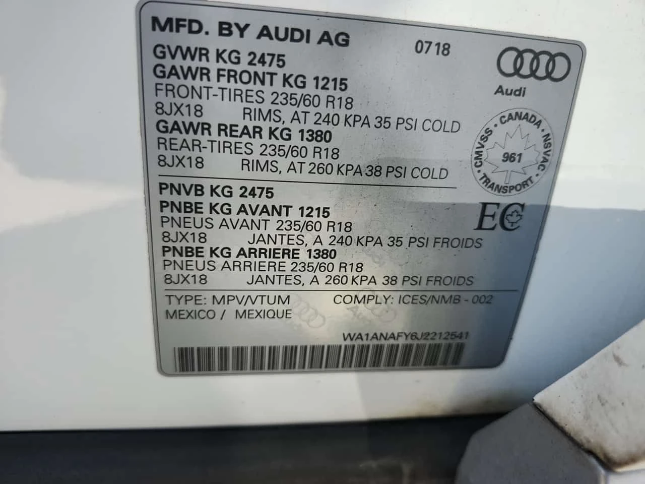 Audi Q5  PREMIUM SPORT UTILITY 4D/CARFAX/ФИНАНСИРАНЕ, снимка 15 - Автомобили и джипове - 55702178