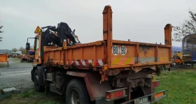 Iveco Eurocargo 180E21 самосвал с кран снегорин , снимка 10