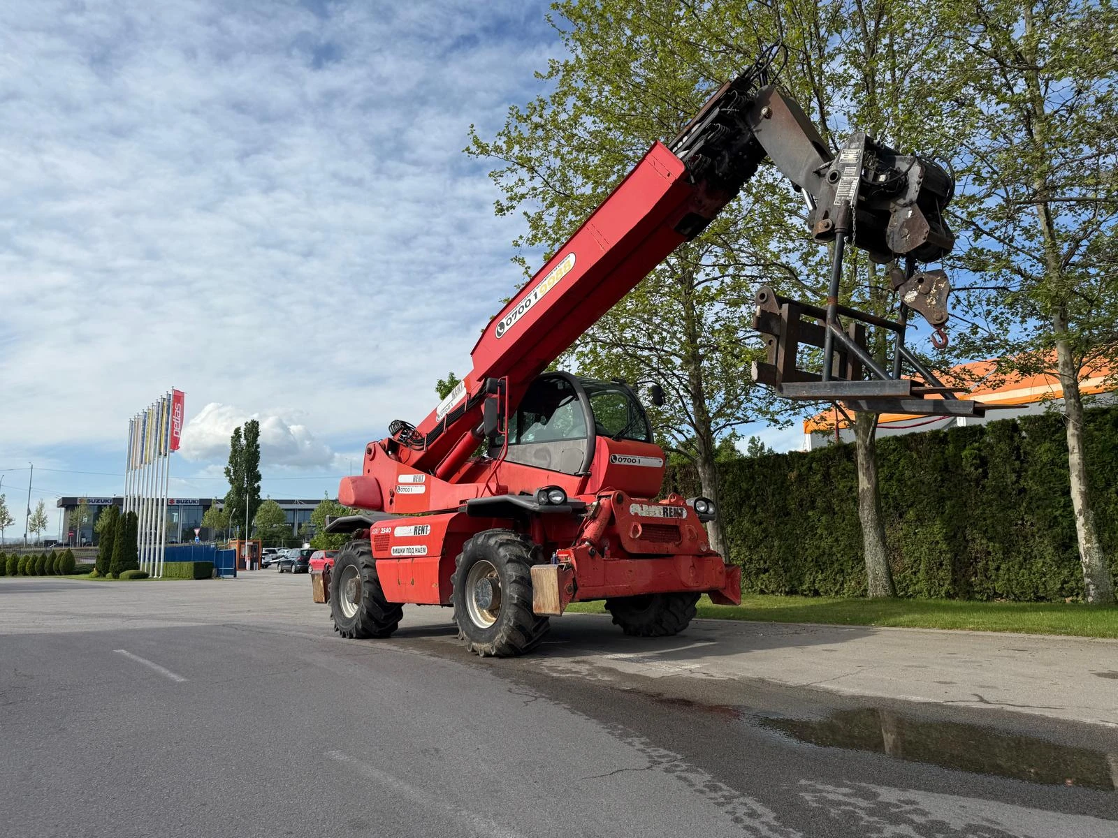 Телескопични товарачи Manitou MRT 2540 privilige, снимка 8 - Индустриална техника - 55485490
