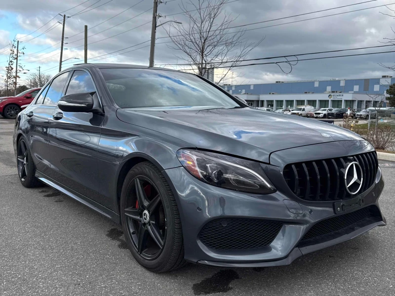 Mercedes-Benz C 400 AMG-line* 4Matic* Burmester* Подгрев* Пано* амбиен, снимка 3 - Автомобили и джипове - 52561607