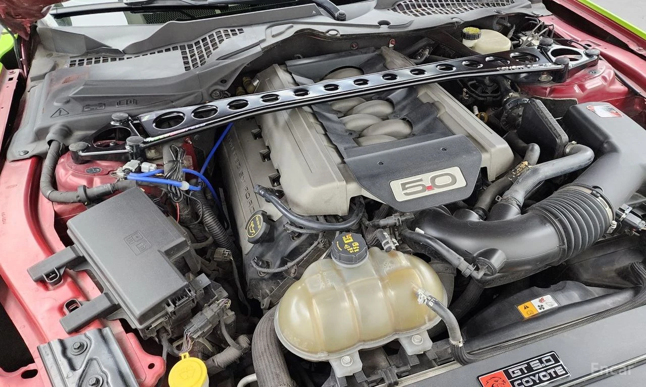 Ford Mustang GT* 5.0* V8* ПОДГРЕВ* ОБДУХВАНЕ* КАМЕРА* КЕЙЛЕС* , снимка 17 - Автомобили и джипове - 55405107