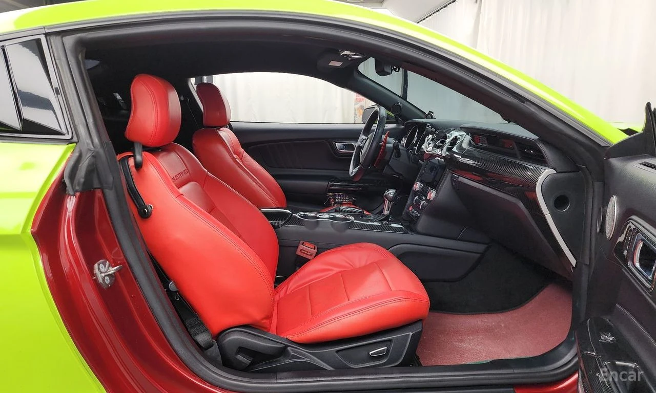 Ford Mustang GT* 5.0* V8* ПОДГРЕВ* ОБДУХВАНЕ* КАМЕРА* КЕЙЛЕС* , снимка 15 - Автомобили и джипове - 55405107