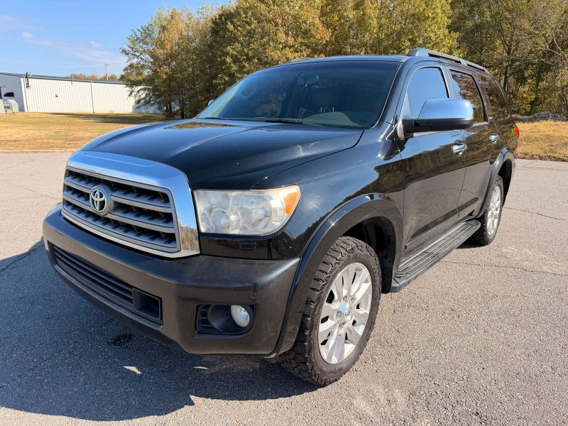 Toyota Sequoia PLATINUM 5.7L ПОДГРЕВИ/DVD, снимка 3 - Автомобили и джипове - 52703955