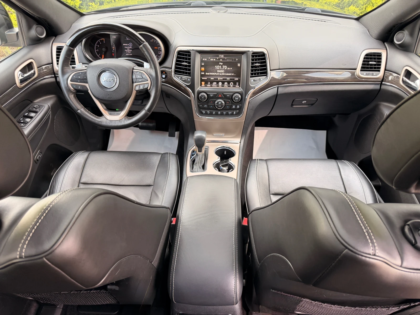 Jeep Grand cherokee Facelift-OVERLAND-KAYLESS-ДИСТРОНИК-ПАНОРАМА-186КМ, снимка 14 - Автомобили и джипове - 54839516