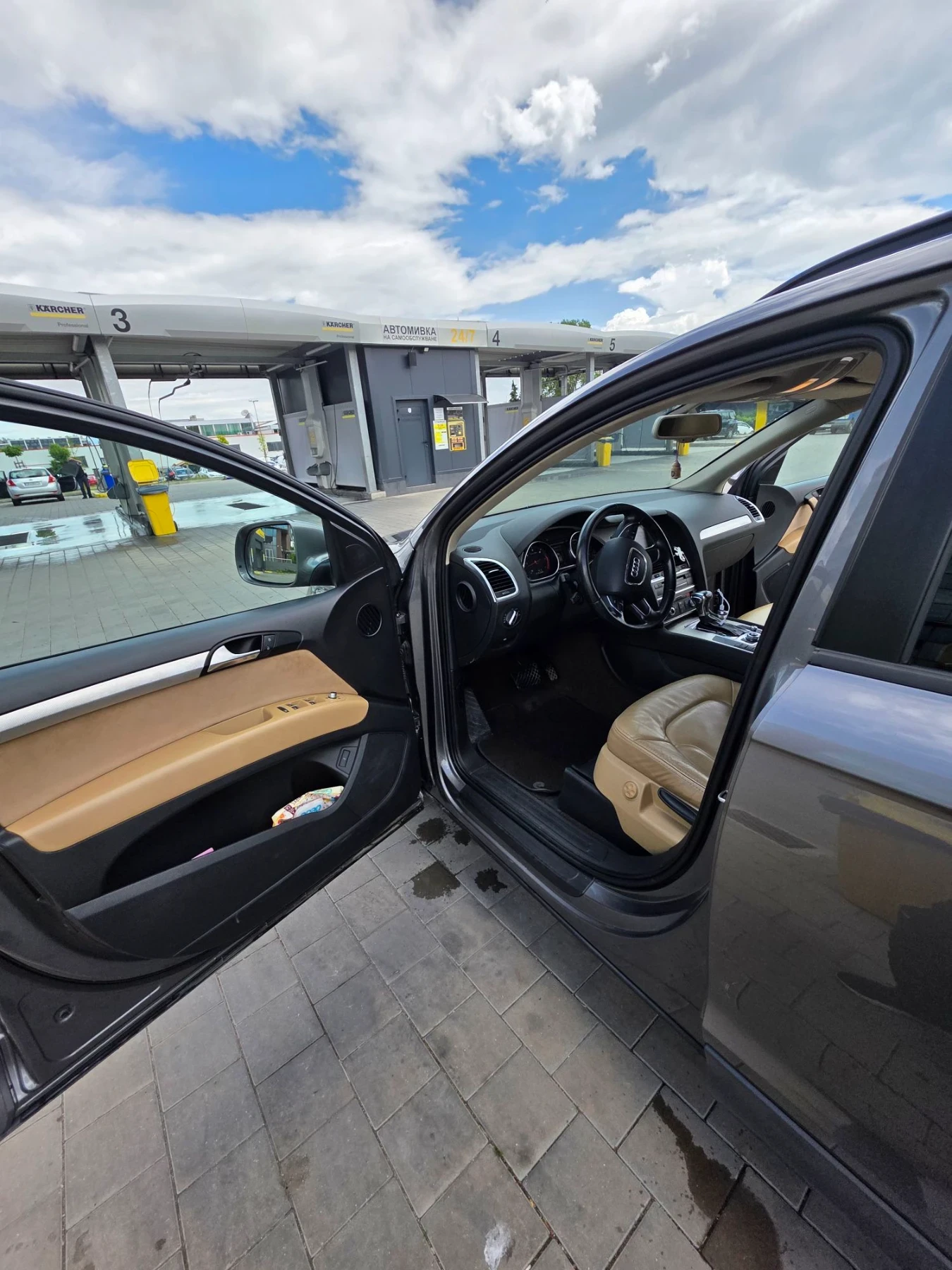 Audi Q7 3.0tdi, 8zf, 7местен , печка, снимка 10 - Автомобили и джипове - 56160573