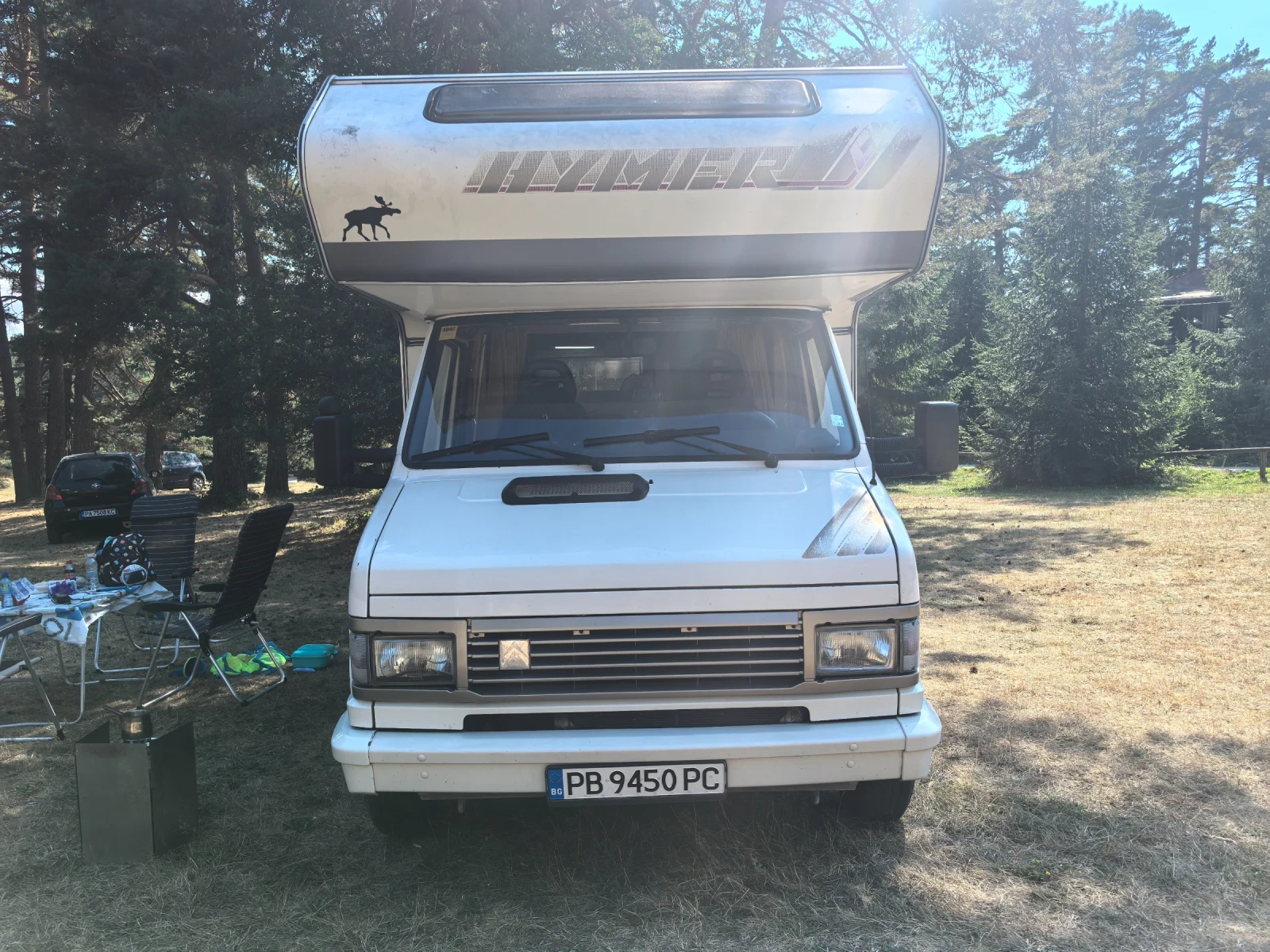 Кемпер HYMER / ERIBA Ситроен C25, снимка 2 - Каравани и кемпери - 56104511