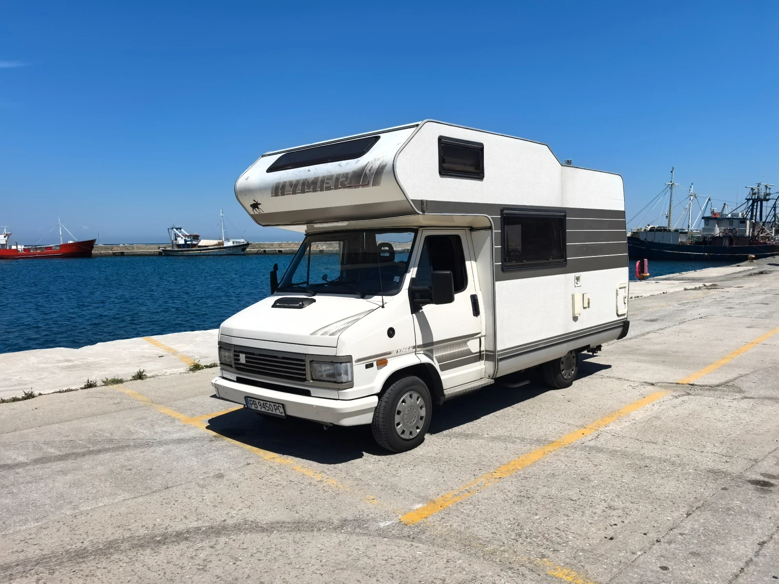 Кемпер HYMER / ERIBA Ситроен C25, снимка 3 - Каравани и кемпери - 56104511